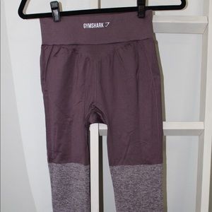 Gymshark Leggings- Maroon Color XS